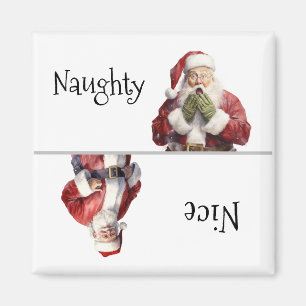 Weihnachten Naughty Nice Magnet