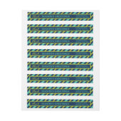 {Weihnachten} Navy, Aquamarin & Limon Season's Gru (Bogen)