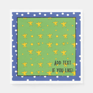 Weihnachten/Neapel-Standard personalisieren Serviette