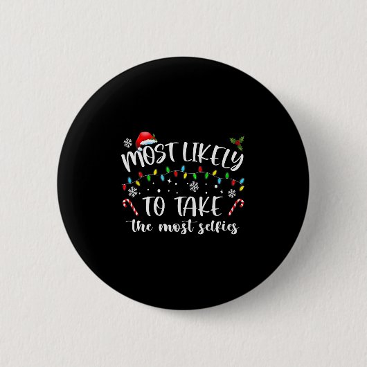 Weihnachten nehmen am ehesten die seltsamsten pass button (Vorderseite)