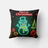 Weihnachten Neon Popular Holiday Collection Kissen (Rückseite)