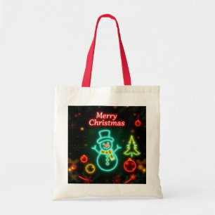 Weihnachten Neon Popular Holiday Collection Tragetasche
