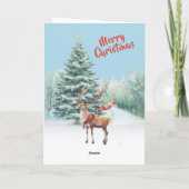 Weihnachten - Neue Imitate im Schlitten Sticken fr Karte (Rückseite)