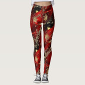 Weihnachten/neue Jahre Party-Leggings- Leggings (Vorderseite)