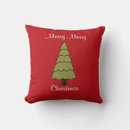 Weihnachten & Neue Jahre Reversible Red Throw Kiss Kissen