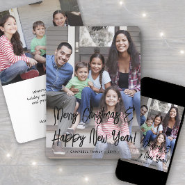 Weihnachten & Neue Jahre Schwarzes Script 2 Foto