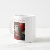 Weihnachten Neues Enkelkind Oma Kaffeetasse (Vorderseite Links)