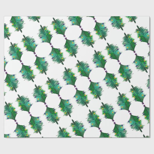 Weihnachten, Neues Jahr Geschenkpapier (Flach)