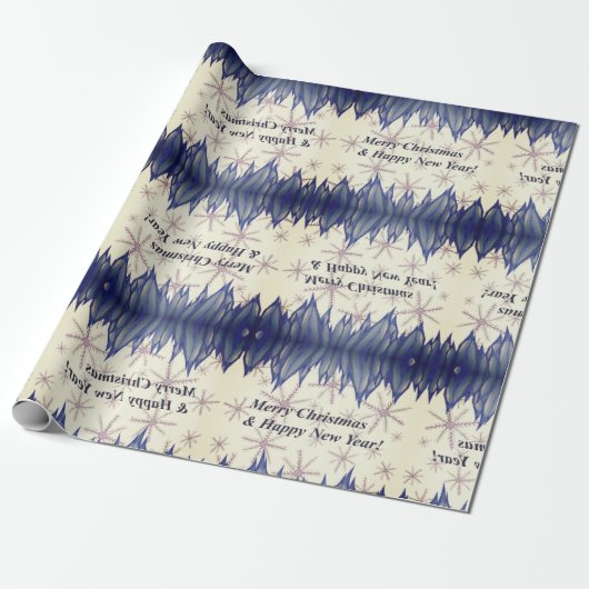 Weihnachten, Neues Jahr Geschenkpapier (Ungerollt)