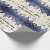 Weihnachten, Neues Jahr Geschenkpapier (Ecke)