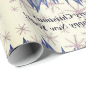 Weihnachten, Neues Jahr Geschenkpapier (Rolleneckpunkt)