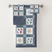 Weihnachten, neues Jahr, Hirsche Badhandtuch Set (Insitu)