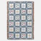 Weihnachten, neues Jahr, Hirsche Decke (Vorderseite Vertikal)