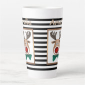 Weihnachten, neues Jahr, Hirsche Milchtasse (Vorderseite)