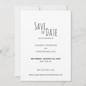 Weihnachten Neues Jahr Neue Abenteuer Foto Hochzei Save The Date (Rückseite)