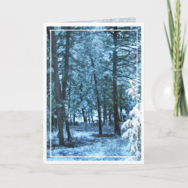 Weihnachten, Neues Jahr, Urlaub - Leere Feiertagskarte