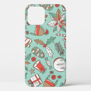 Weihnachten - Neues Jahr: Vintage Hand gezogen Case-Mate iPhone Hülle