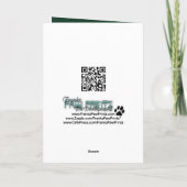 Weihnachten - Neufundland - Izzie (Rückseite)