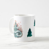 Weihnachten, Neujahr, Klassischer Becher, 330 ml Kaffeetasse (Vorderseite Links)