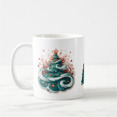 Weihnachten, Neujahr, Klassischer Becher, 330 ml Kaffeetasse (Links)