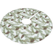 Weihnachten, Neujahr Polyester Weihnachtsbaumdecke (Schrägansicht)