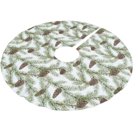 Weihnachten, Neujahr Polyester Weihnachtsbaumdecke (Schrägansicht)