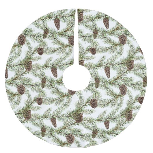 Weihnachten, Neujahr Polyester Weihnachtsbaumdecke (Vorderseite)