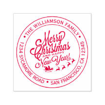 Weihnachten Neujahr Rücksendeadresse