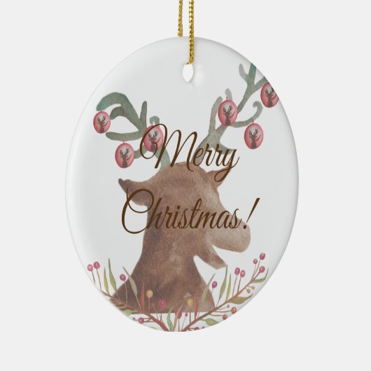 Weihnachten, Neujahr Schneeflocken Keramik Ornament (Rechts)