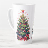 Weihnachten, Neujahr, Weihnachtsmann Milchtasse (Linke Ecke)