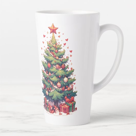Weihnachten, Neujahr, Weihnachtsmann Milchtasse (Rechts)