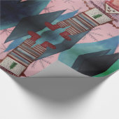 Weihnachten - Neujahrspapier Geschenkpapier (Ecke)