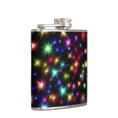 Weihnachten, Neujahrstag farbenfrohe Lichter-27317 Flachmann (Rechts)
