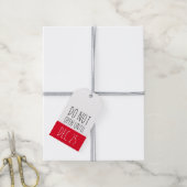 Weihnachten nicht geöffnet | Urlaub Geschenkanhänger (Mit Garn)