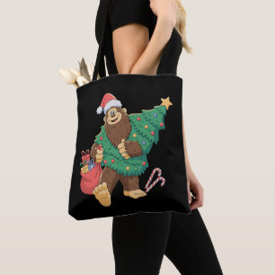 Weihnachten Niedlich Bigfoot Sasquatch Weihnachten Tasche
