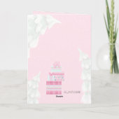 Weihnachten Niedlich Bunny Pink und Minze Weihnach (Rückseite)