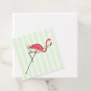 Weihnachten Niedlich Flamingo String Lights Geschenkanhänger
