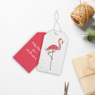 Weihnachten Niedlich Flamingo String Lights Geschenkanhänger