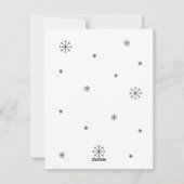 Weihnachten Niedlich Funny Santa Girl Katze Grüße (Rückseite)