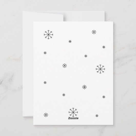 Weihnachten Niedlich Funny Santa Girl Katze Grüße (Rückseite)