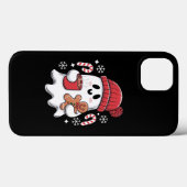 Weihnachten Niedlich Ghost Icaffee Retro Xmas Kaff Case-Mate iPhone Hülle (Rückseite (Horizontal))