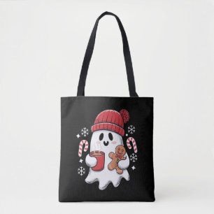 Weihnachten Niedlich Ghost Icaffee Retro Xmas Kaff Tasche