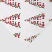 Weihnachten Niedlich Hummer Baum Wassergewebe Seidenpapier (Ausschnitt)