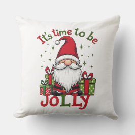 Weihnachten Niedlich Jolly Santa Holiday Kissen