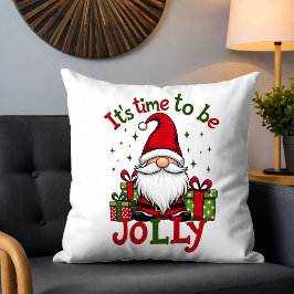 Weihnachten Niedlich Jolly Santa Holiday Kissen
