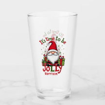 Weihnachten Niedlich Jolly Santa Personalisiert Na