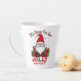 Weihnachten Niedlich Jolly Santa Personalisiert Na Milchtasse