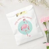 Weihnachten Niedlich Pink Flamingo Geschenktütchen (Versiegelt)