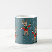 Weihnachten Niedlich Rudolph the Red nosed Rentier Kaffeetasse (Mittel)