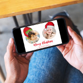 Weihnachten Niedlich Santa Elf Funny Whimsical 3 F